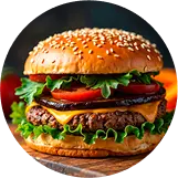 Ícone de Burger para delivery